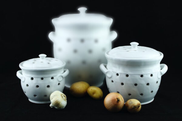 Knoblauch-, Zwiebeltopf – Bild 2